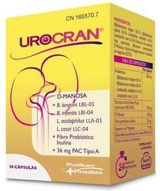 550x655-30 Pusquampharma Urocran 30 Cápsulas - Image 1