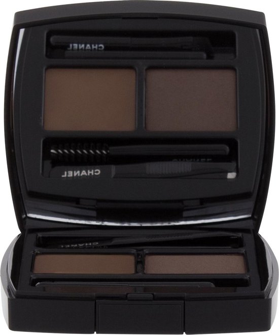 550x659-3 Perfect Eyebrow Kit La Palette Sourcils De Chanel Brow Powder Duo 4g - Image 1