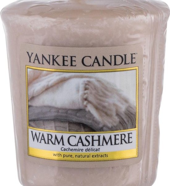 Yankee Candle - Warm Cashmere Candle ( kašmír ) - Aromatická votivní svíčka