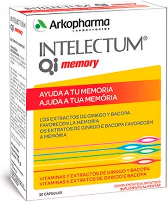550x661-23 Arkopharma Intelectum Memory 30 Capsules - Image 1