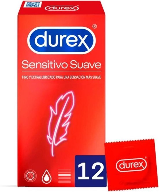 550x665-19 Durex Soft Sensitive - Condooms - Zacht en Gevoelig - 12 stuks - Image 1