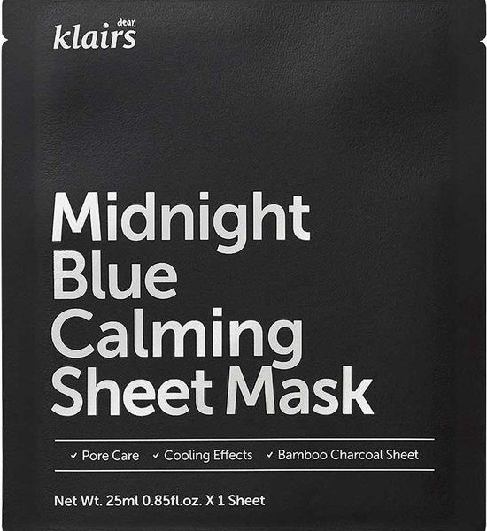 Klairs Midnight Blue Calming Sheet Mask 1 Pcs 25ml