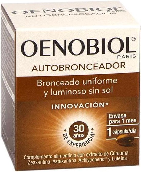 550x669-15 30 Capsulas Autobronceadoras Oenobiol - Image 1