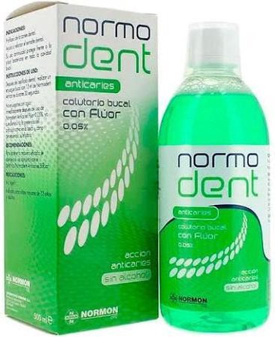 550x674-20 Normon Normodent Anticaries Colutorio 500ml - Image 1