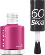 Rimmel 60 Seconds Super Shine Nagellak - 321 Pink Fiels - Image 2
