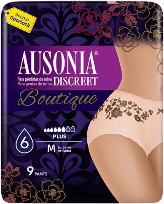 550x686-46 Incontinentie Maandverband Ausonia Discreet Boutique M (9 uds) - Image 1