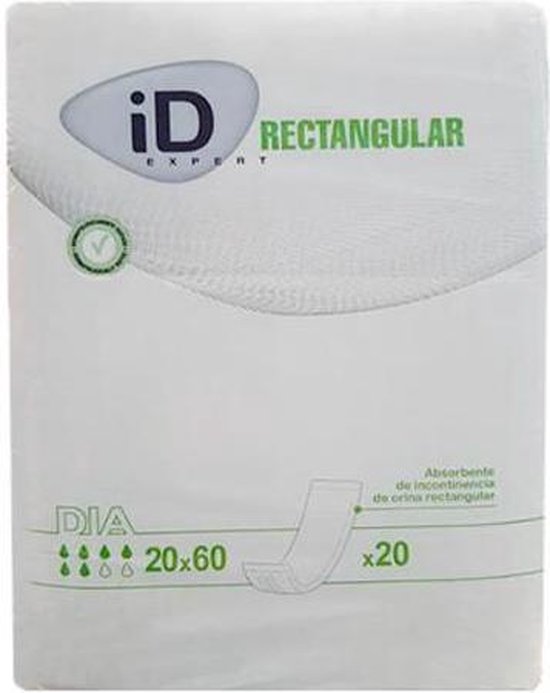 550x693-14 Id Expert Protect Super Protector De Cama 90 X 180 20 Unidades Ontex - Image 1