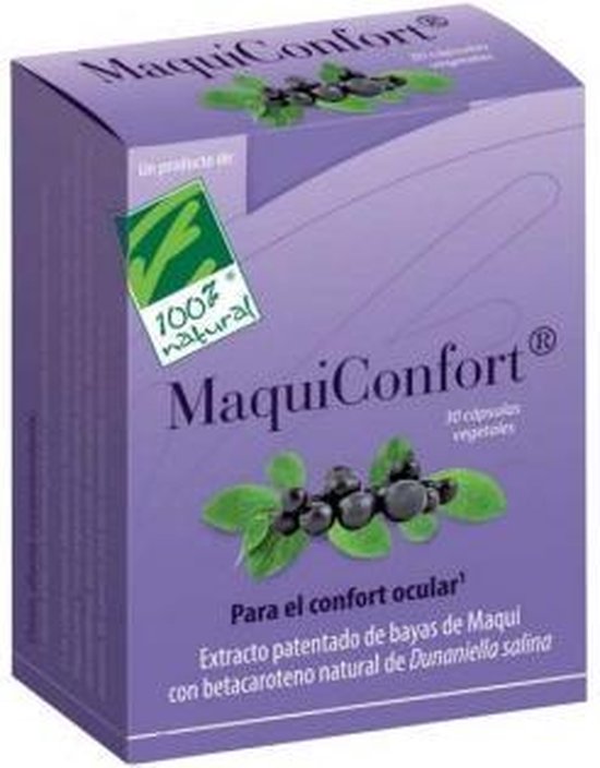 550x704-13 100%natura 100 Natura 100 Natura 100 Natura Maquiconfort 30 Vcaps - Image 1