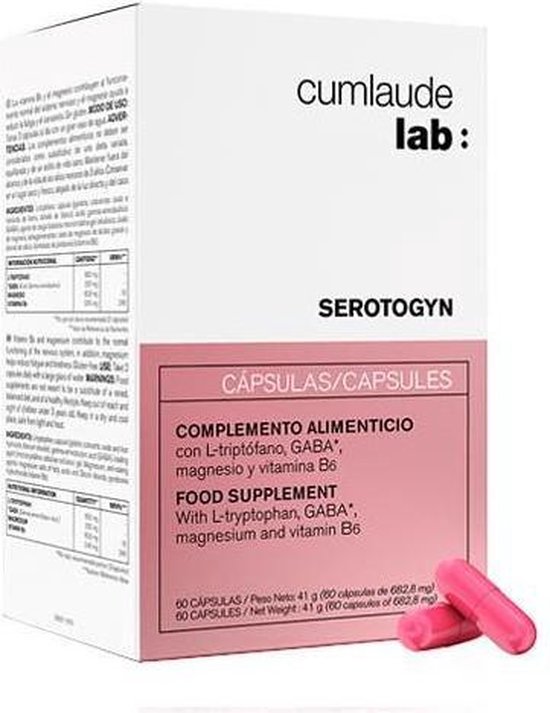 550x713-21 Cumlaude Lab Serotogyn Food Supplement Capsules 60 U - Image 1