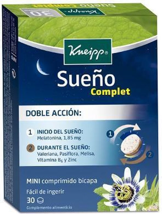 550x723-5 Kneipp Sueño Complet Doble Acción 30 Comprimidos - Image 1