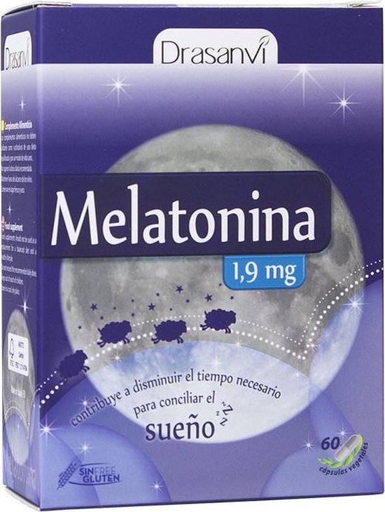 550x730-19 Drasanvi Melatonina 60 Caps X 1,9 Mg - Image 1