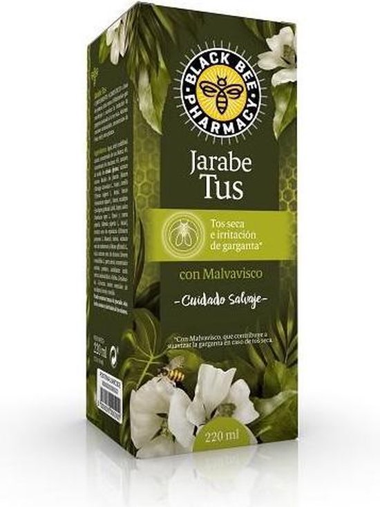 550x733-920 Black Bee Jarabe Tus 220ml - Image 1