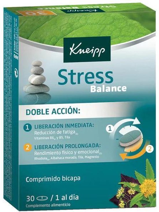 550x734-12 Kneipp Stress Balance Doble Acción 30 Comprimidos - Image 1