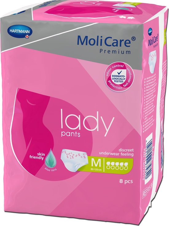 550x734-4 MoliCare Premium LADY pants 5 drops Large - Image 1