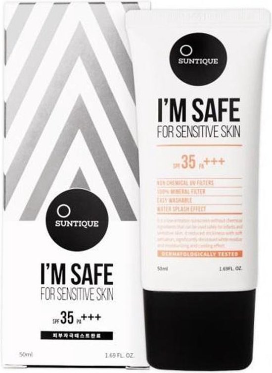 550x753 Facial Sun Cream Suntique I'm Safe 50 ml Spf 35+ - Image 1