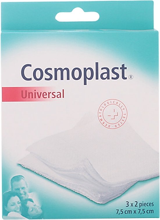 550x756-4 Sterilized Gauze Universal Cosmoplast (7,5 x 7,5 cm) - Image 1