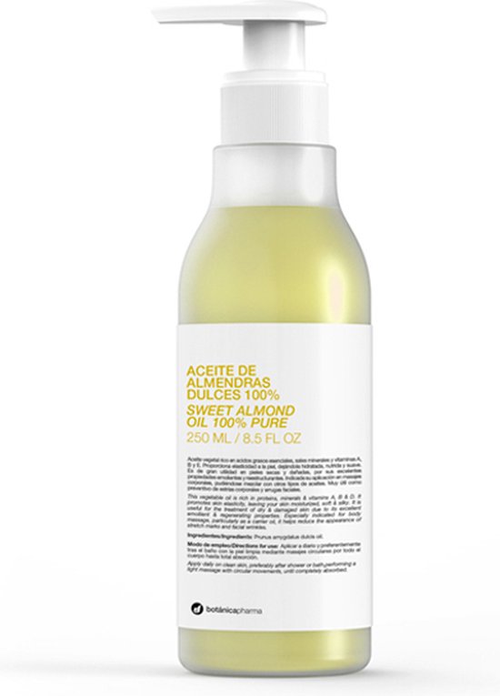550x765-31 Botanicapharma - Oil Almond Pure For Face, Body And Hair Pump 250Ml - Image 1