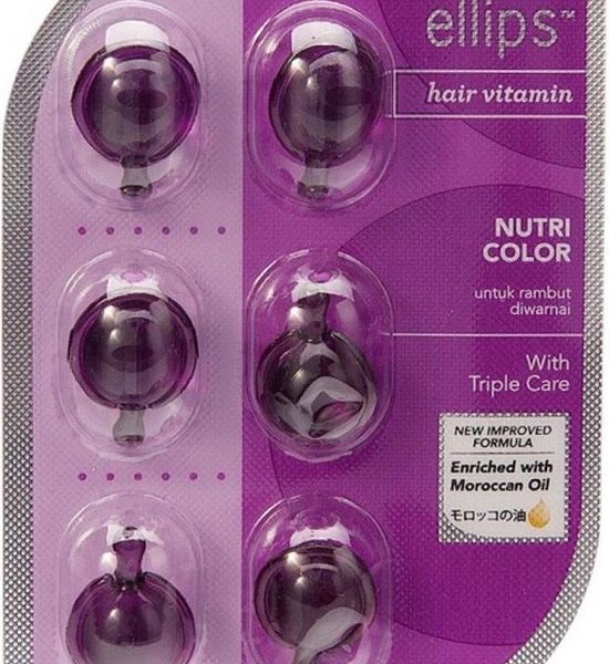 Vitamins Ellips Nutri Color Tablets Thermoprotective Argan Oil