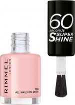 60 Seconds Super Shine Nail Polish By Rimmel #722-all-nails-on-deck-8ml - Image 4