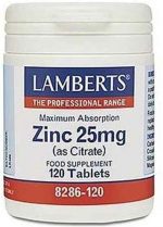Voedingssupplement Lamberts Zinkcitraat 120 Stuks - Image 2