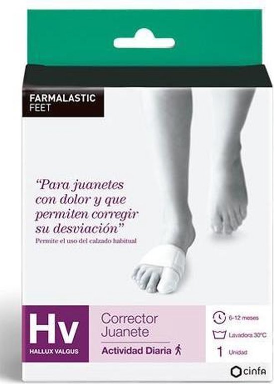550x771-29 Farmalastic Corrector Juanete Actividad Diaria Talla P - Image 1