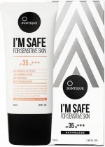 Facial Sun Cream Suntique I'm Safe 50 ml Spf 35+ - Image 2