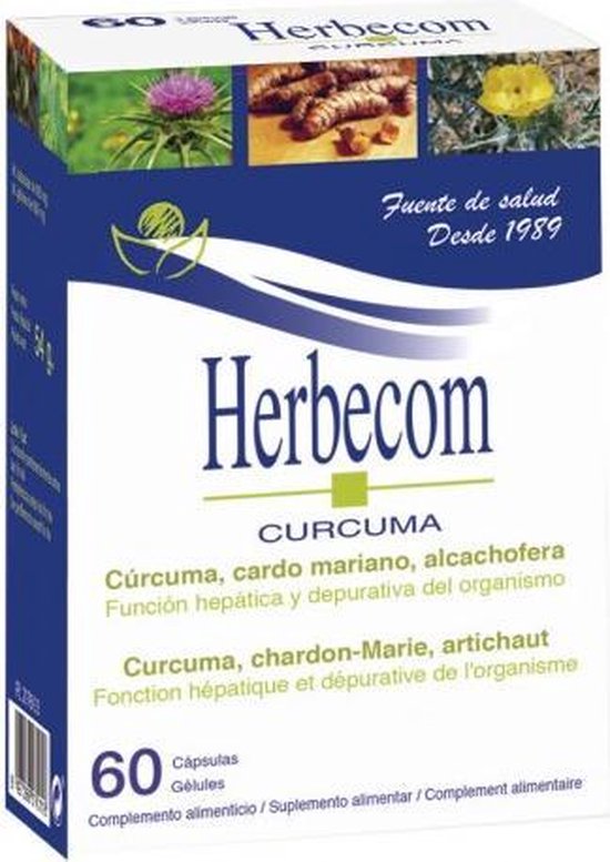 550x777-28 Bioserum Herbecom Curcuma 60 Caps - Image 1