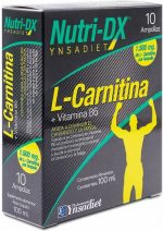 Voedingssupplement Naturtierra Nutri Dx L-carnitine Vitamine B6 (10 uds) - Image 2