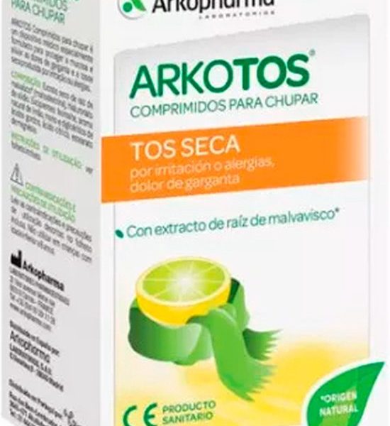 Arkopharma Arkotos 24 Cough Suppressant Tablets