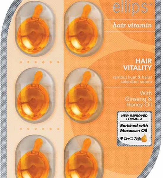 Vitamins Ellips Hair Vitality Thermoprotective Tablets Argan Oil