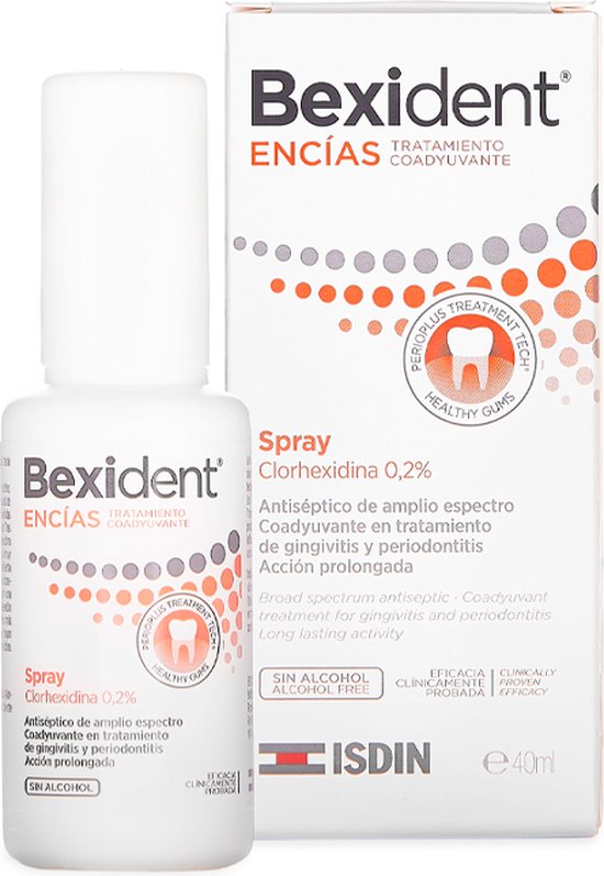 550x797-11 Isdin Bexident Gum Chlorhexidine Spray 40ml - Image 1