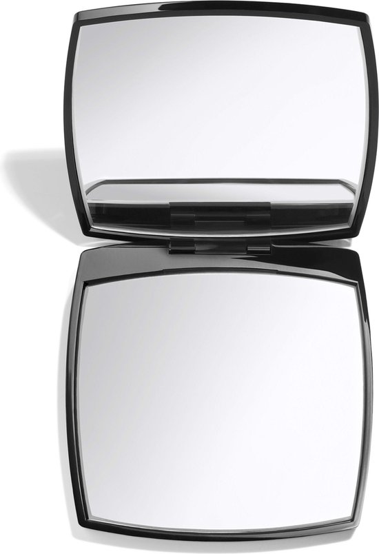 550x804-11 Dubbele Spiegel met Vergrootglas Chanel Zwart - Image 1