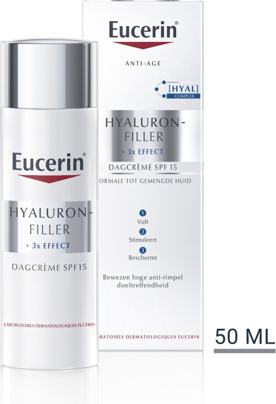 550x805-2 Eucerin Hyaluron-Filler Dagcrème SPF15 - Image 1