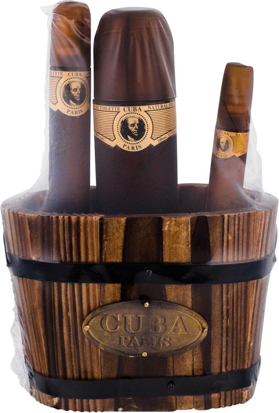 550x812-45 Cuba - Cuba Gold Gift Set 100 ml, miniature Cuba Gold 20 ml and miniature Cuba Gold 35 ml - 100ML - Image 1