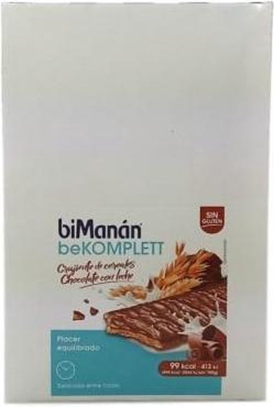 550x817-37 Bimanan Bimanan Bekomplett Gluten Free Cereal Crisp Chocolate Milk 20 Units - Image 1