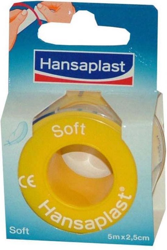 550x822-10 Hansaplast Soft Classic - 2,5cm x 5m - Hechtpleister - Image 1