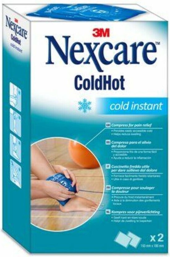 550x829-2 Nexcare™ ColdHot Instant Coldpack, 150 x 180 mm - Image 1