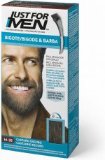 Kleurshampoo Just For Men Donkerbruin Baard/snor (15 ml) - Image 2