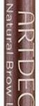 Wenkbrauwpotlood Artdeco Natural Brow soft brown (1,4 g)