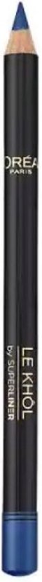 61x840-16 L’Oréal Paris Paradise Le Khôl Slijpbaar Kohlpotlood - 107 Deep Sea Blue - Blauw- 4,1gr - Image 1