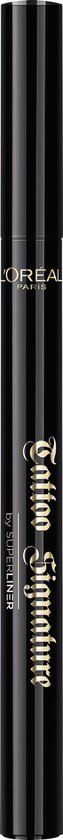 63x840-7 Tattoo Signature Superliner By L'oreal #01-black - Image 1