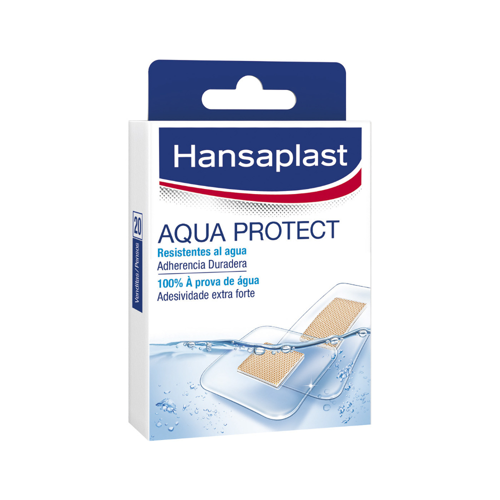 694662_945cd4aad9539796eaff8b9b0505ed0a Hansaplast Agua Protect Two Sizes 20 Uts - Image 1