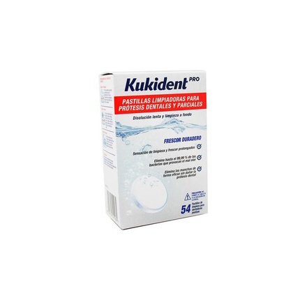 695398_57b5fa7616d721b19be6c5fa0322faae Kukident Prosthesis Cleaning Tablets 54 Units - Image 1