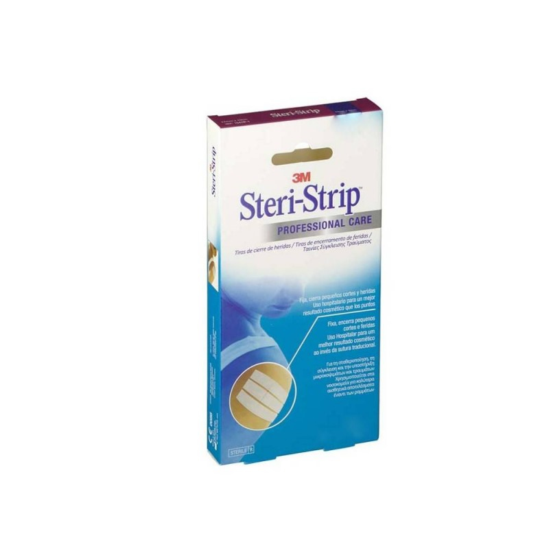 695899_c4a61be95d49ec0f0bc06e8eba508dc7 3M Nexcare Steri-Strip Suture 12x100mm 6uts - Image 1