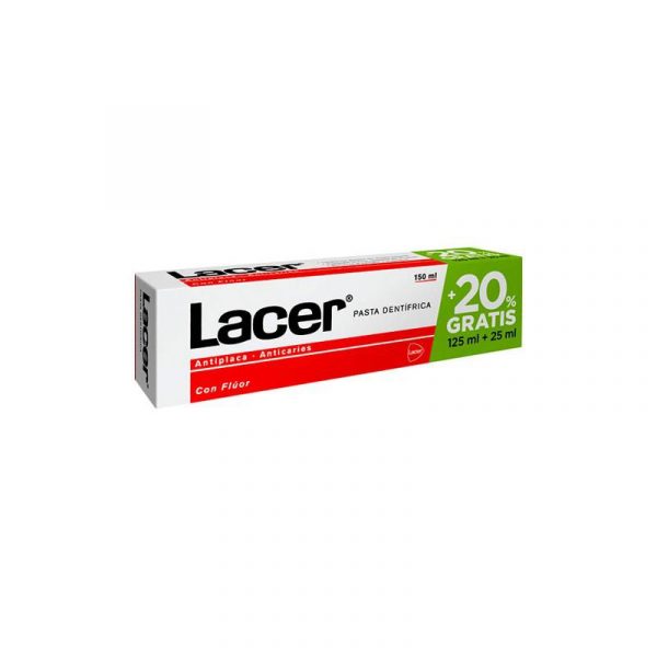 Lacer Toothpaste 125 25ml Free