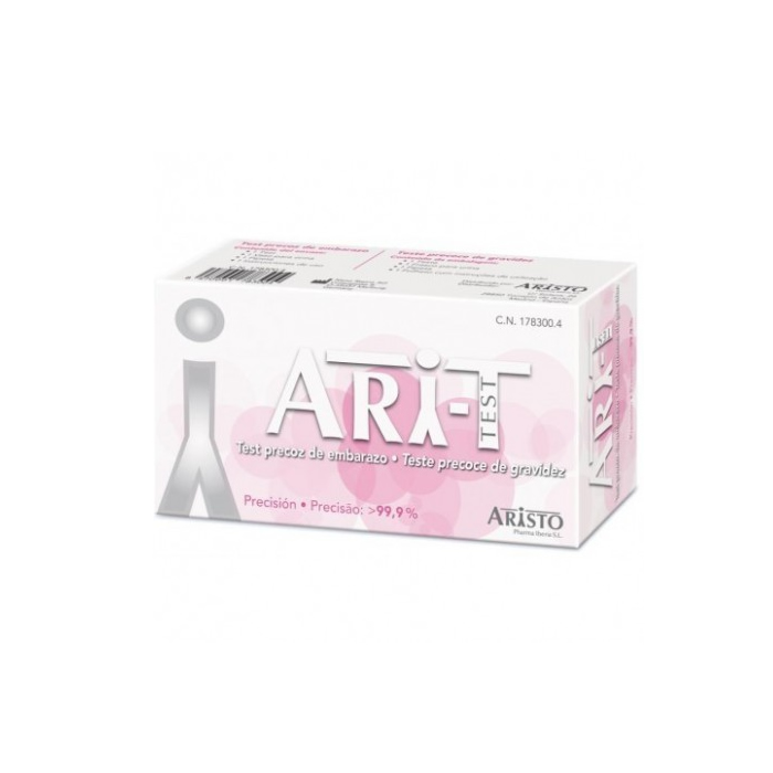 697081_cf92638046715896f50bab64287b5456 Aristo Pharma Ari-T Early Pregnancy Test - Image 1