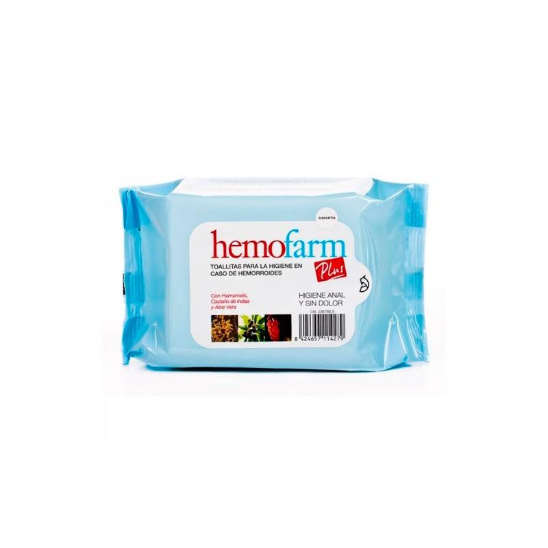 698241_d01072cbf01d296d5e1373ba96d7aa8a Hemofarm Plus Wet Wipes 20 Envelopes - Image 1