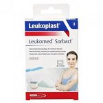 Leukomed Sorbact Dressing 5x7,2cm 3 Units