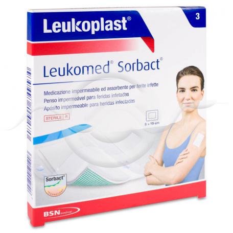 698462_5417db489306e9ce58db02c2d3ce528b Bsn Medical Leukomed Sorbact Sterile Aposite Adh 8 X - Image 1