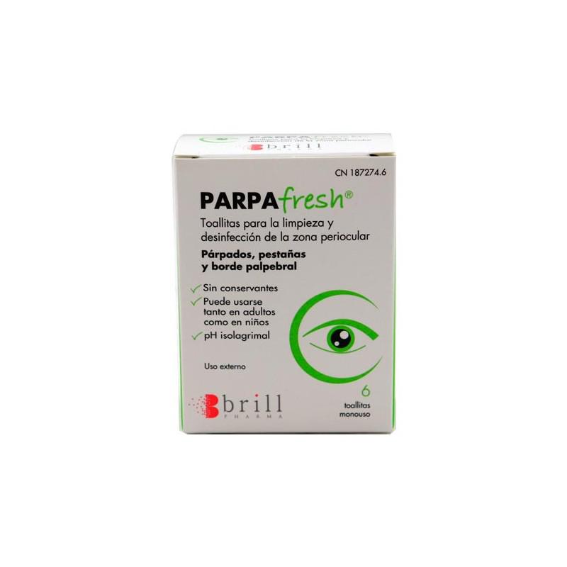 699051_5a9e895edbb58aa8d2e98b5365dfa659 Hylo Parpafresh Toallitas Oculares 6 Unidades - Image 1